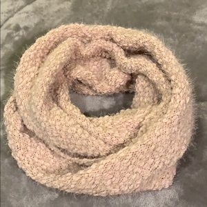 Pale pink soft Infiniti scarf